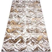 Tapis Rugsx Tapis ACRYLIQUE DIZAYN 121 beige / jaune 80x300 cm