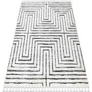 Tapis Rugsx Tapis SEVILLA Z788B labyrinthe, grec blanc / 120x170 cm