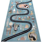 Tapis Rugsx Tapis FUN Route pour enfants, rue, animaux 120x170 cm