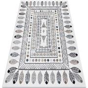 Tapis Rugsx Tapis FUN Teepee pour enfants, indien, cadre 140x190 cm