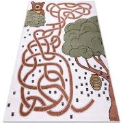 Tapis Rugsx Tapis FUN Honey pour enfants, ours, abeilles 240x330 cm