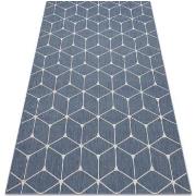 Tapis Rugsx Tapis EN CORDE SIZAL FLAT 48721/591 CUBES 140x200 cm