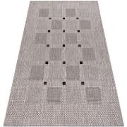 Tapis Rugsx TAPIS EN CORDE SIZAL FLOORLUX 20079 Carrés 80x150 cm