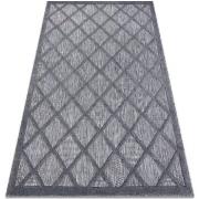 Tapis Rugsx Tapis SANTO SIZAL 58365 treillis anthracite 180x270 cm