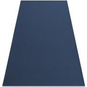 Tapis Rugsx Tapis ANTIDÉRAPANT RUMBA 1390 couleur unique bleu 100x200 ...