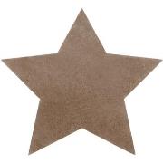 Tapis Rugsx Tapis SHAPE 3148 Shaggy Star - beige 80x80 cm