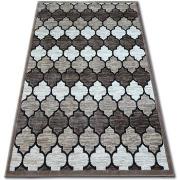 Tapis Rugsx Tapis ACRYLIQUE YAZZ 3766 Beige Foncé/Salmon Trè 160x220 c...