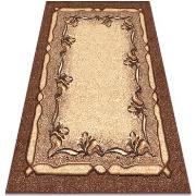 Tapis Rugsx BCF Rug Morad KRZYS fleurs - marron 160x220 cm