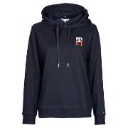 Sweat-shirt Tommy Hilfiger REG MONOGRAM EMB HOODIE LS