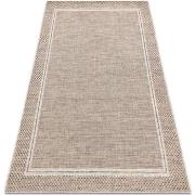 Tapis Rugsx Tapis SIZAL BOHO 46201051 Cadre beige 160x230 cm