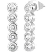 Boucles oreilles Sc Crystal B3390-ARGENT