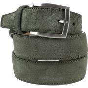 Ceinture Suitable Ceinture en Cuir Daim Vert