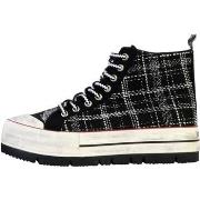 Baskets montantes Desigual Basket Montante à Lacets Crush BN