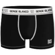 Boxers Serge Blanco Boxer Homme Coton CLAASS1 Noir