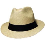 Chapeau Chapeau-Tendance Trilby panama veritable EQUATEUR T61