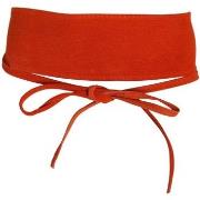 Ceinture Chapeau-Tendance Ceinture large en daim LICIA