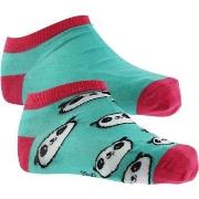 Chaussettes Crazysocks Socquettes Femme Bio PANDA V