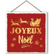 Tableaux, toiles Enesco Décoration à suspendre - Joyeux Noël