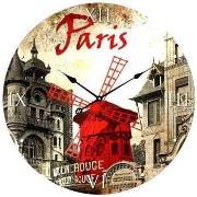 Horloges Enesco Pendule en verre Paris