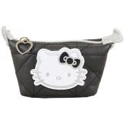 Porte-monnaie Hello Kitty Porte monnaie - Noir surpiqué