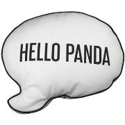 Coussins Lefebvre-Textile Coussin Hello panda en coton