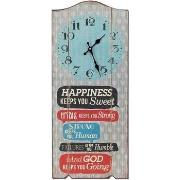 Horloges Signes Grimalt Pendule rétro en bois 70 cm