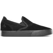 Chaussures de Skate enfant Emerica WINO G6 SLIP ON YOUTH BLACK BLACK