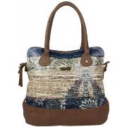 Sac à main Smash Sac à main Tahiti - Beige camel - Motif imprimé