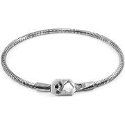 Bracelets Anchor &amp; Crew Bracelet Chaîne Tenby Argent De Mooring