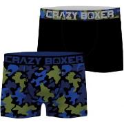 Boxers Crazy Boxer CRAZYBOXER 2 Boxers Homme Bio BCBCX2 CAM2