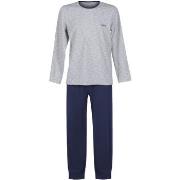 Pyjamas / Chemises de nuit Lisca Pyjama pantalon top manches longues A...