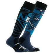 Chaussettes de sports Thyo Lot de 2 paires de mi-bas ski garçon Snow Z...