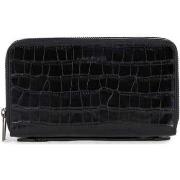 Portefeuille LANCASTER Pochette / Compagnon cuir Croco Homme 124-33