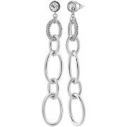 Boucles oreilles Sc Crystal B4012-ARGENT