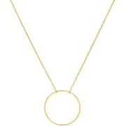 Collier Brillaxis Collier cercle or jaune 18 carats 20 mm