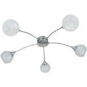 Lustres, suspensions et plafonniers Tosel Lustre multi bras métal alum...