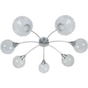 Lustres, suspensions et plafonniers Tosel Lustre multi bras métal alum...