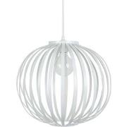 Lustres, suspensions et plafonniers Tosel Suspension globe métal blanc