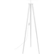 Lampadaires Tosel Lampadaire trépied bois blanc