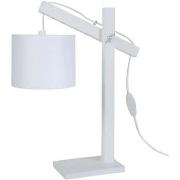 Lampes de bureau Tosel Lampe de bureau articulé bois blanc