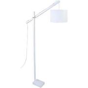 Lampadaires Tosel lampadaire liseuse articulé bois blanc