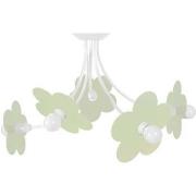 Lustres, suspensions et plafonniers Tosel Lustre multi bras métal blan...