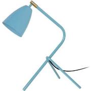 Lampes de bureau Tosel Lampe de bureau trépied métal bleu