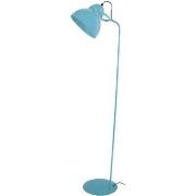 Lampadaires Tosel lampadaire liseuse articulé métal bleu