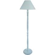 Lampadaires Tosel Lampadaire droit bois gris