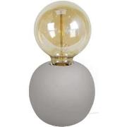 Lampes de bureau Tosel Lampe de chevet globe bois gris