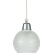 Lustres, suspensions et plafonniers Tosel Suspension globe métal gris