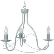 Lustres, suspensions et plafonniers Tosel Lustre multi bras métal gris...