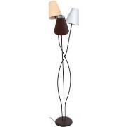 Lampadaires Tosel Lampadaire arbre métal marron