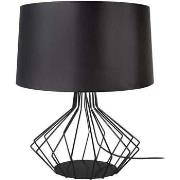 Lampes de bureau Tosel Lampe de salon filaire métal noir